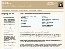 Tablet Screenshot of irshelplawyers.com